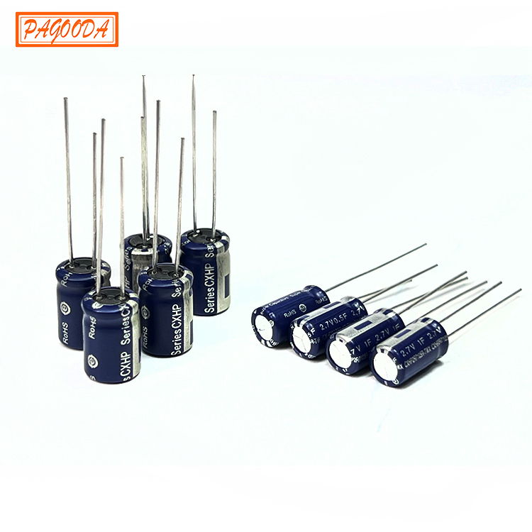 超級(jí)電容2.7V 0.5/1/2/3/3.3/5/6F規(guī)格齊全